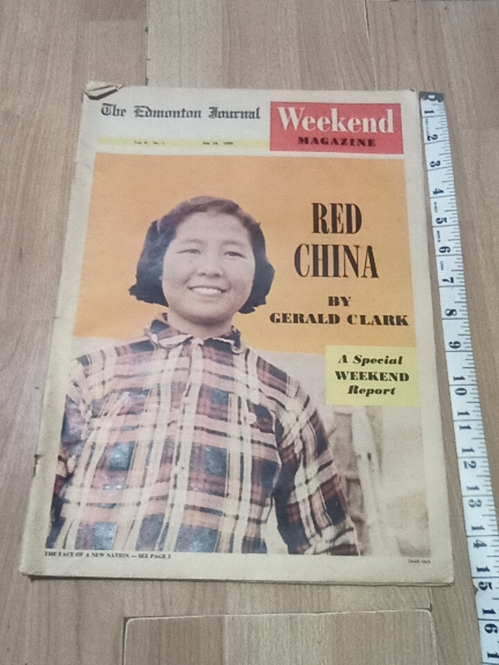 - Red China Feature -1959 EDMONTON JOURNAL MAGAZINE